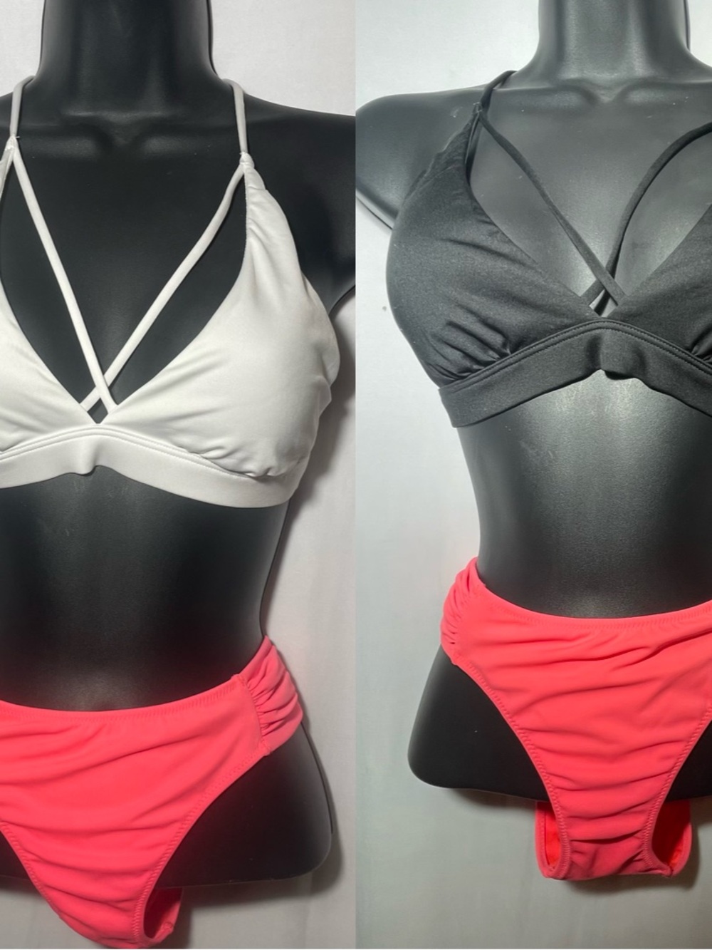 👙PINK VS ✨3 mix&match  piece bikini set Small summer Y2K beach⚓️
